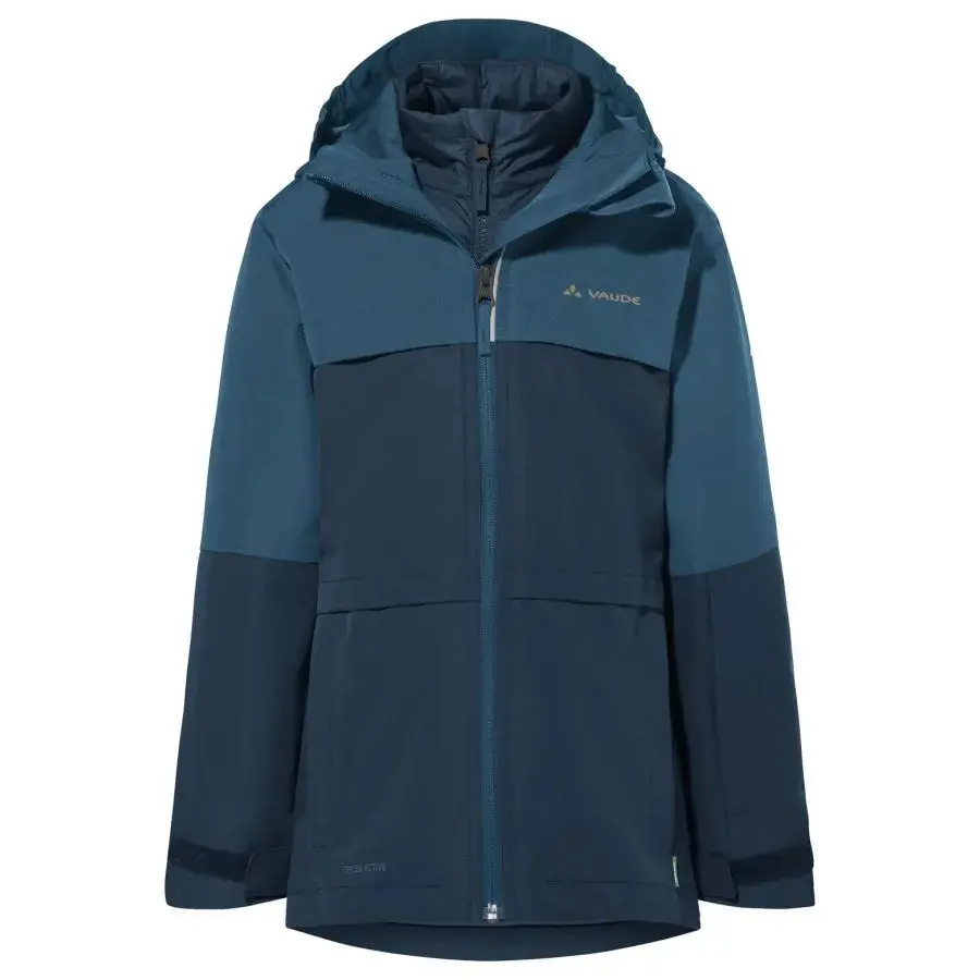 Kinder Skijacke mit kapuze und Reißverschluss VAUDE Snow Cup III