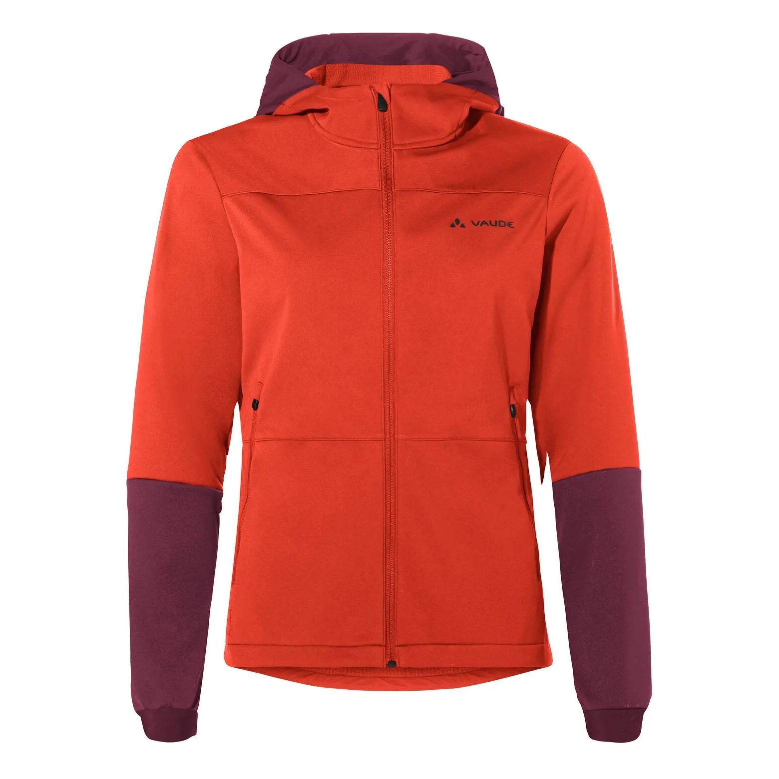 Velo Store - UK Vaude Women's zip-up hooded jacket VAUDE Qimsa hooded softshell | Extra 10% off with Subscription, Postage £16.79 to UK Fedex.