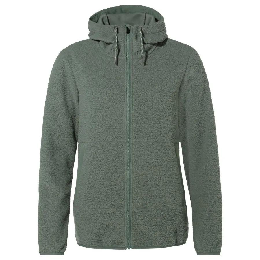 Pile donna con cappuccio e zip VAUDE Manukau II