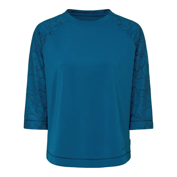 Vaude Women's Bleu 3/4-Sleeve Jersey Neyland Ii