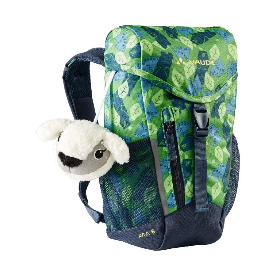 4062218108691 - Ayla 6 - Kinderrucksack parrot green eclipse Rucksackart - Kinder Rucksackfarbe - Grün Rucksackvolumen - 6 - 10 Liter