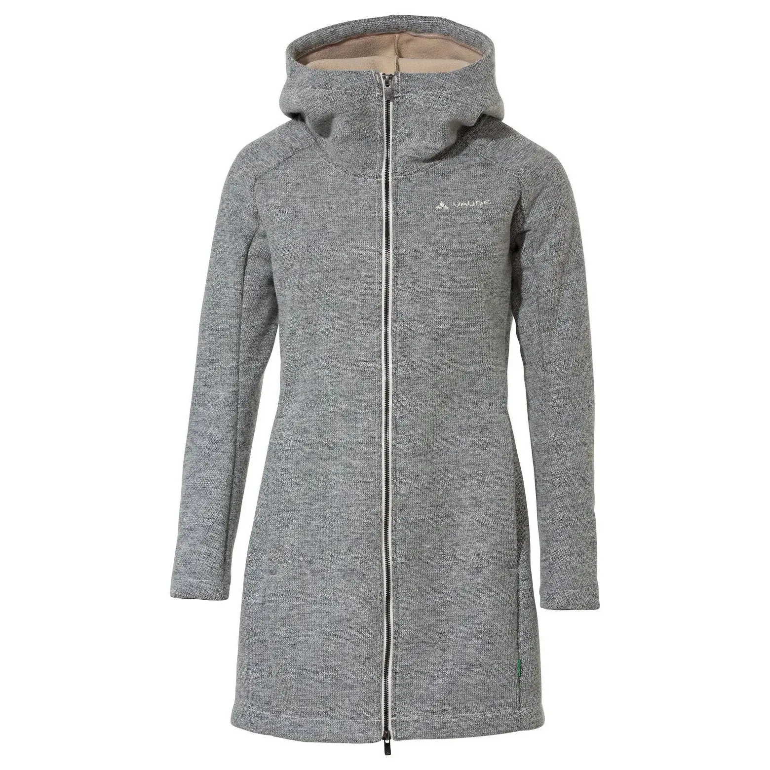 Women's zipped hooded fleece VAUDE Tinshan Coat III