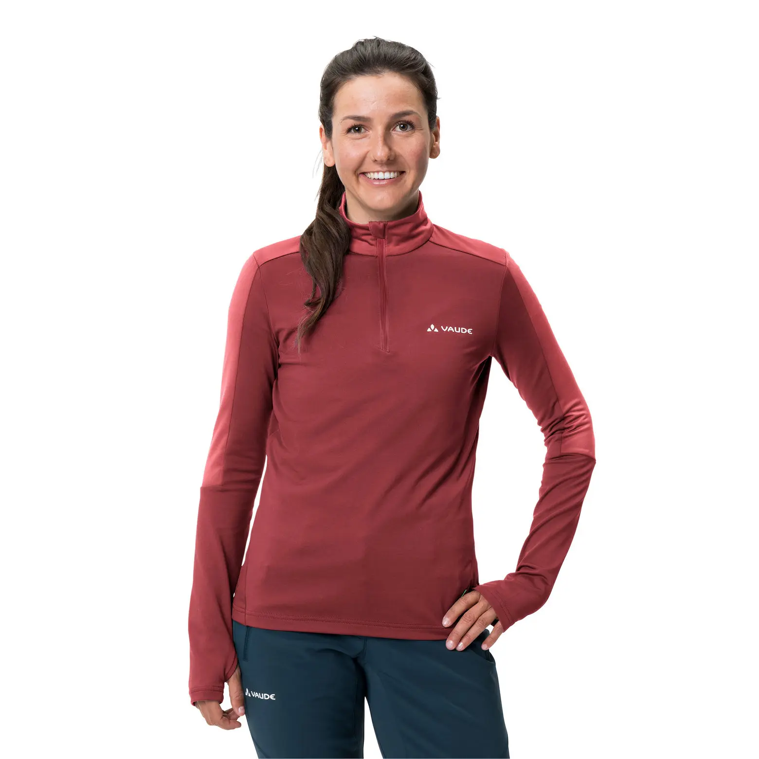 VAUDE Camiseta De Senderismo Para Mujer Top