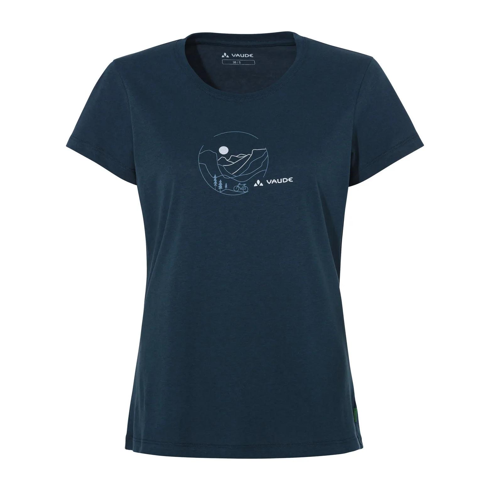 Velo Store - UK Vaude Women's T-shirt VAUDE Cyclist V | Extra 10% off with Subscription, Postage £16.79 to UK Fedex.