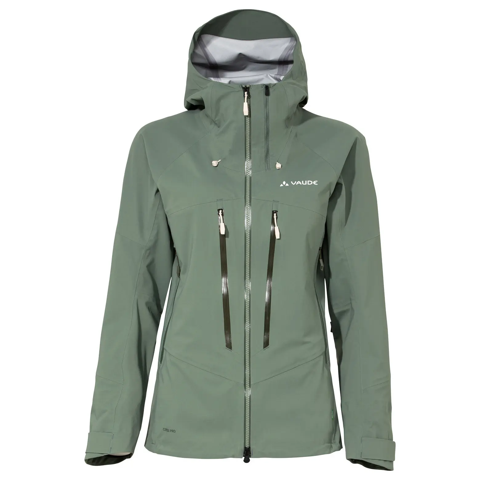 Vaude Monviso 3l Jas Groen 44 Vrouw