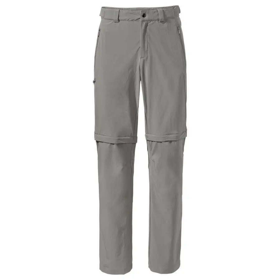 Vaude Men's Gris Total Zip Stretch Trousers Farley Iii