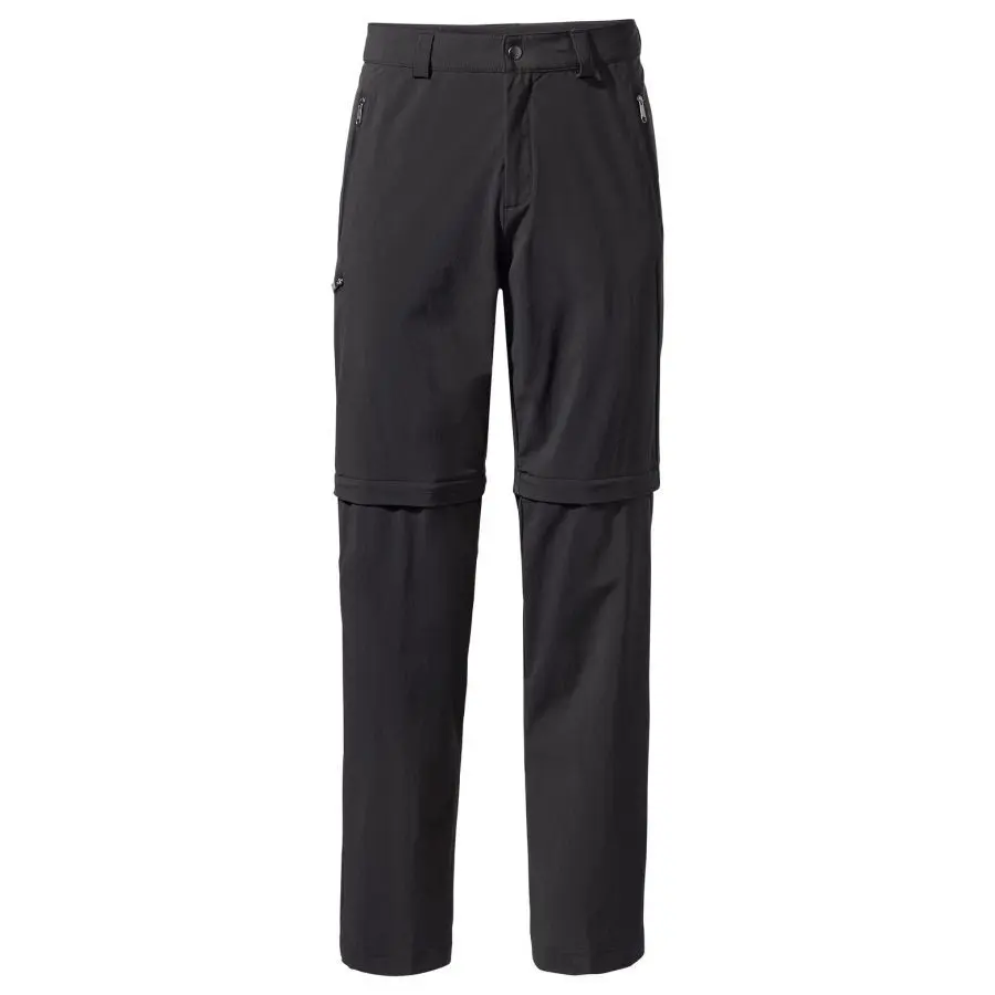 Vaude Men's Noir Stretch Trousers Farley Zo Ii