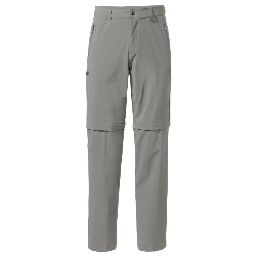 Vaude Men's Gris Stretch Trousers Farley Zo Ii