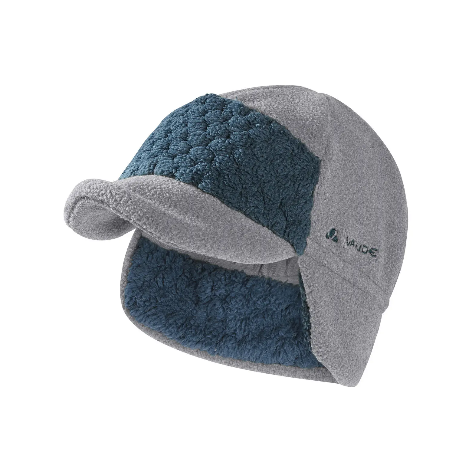 4062218439252 - Kinder Caprea Fleece Cap (Größe S grau)