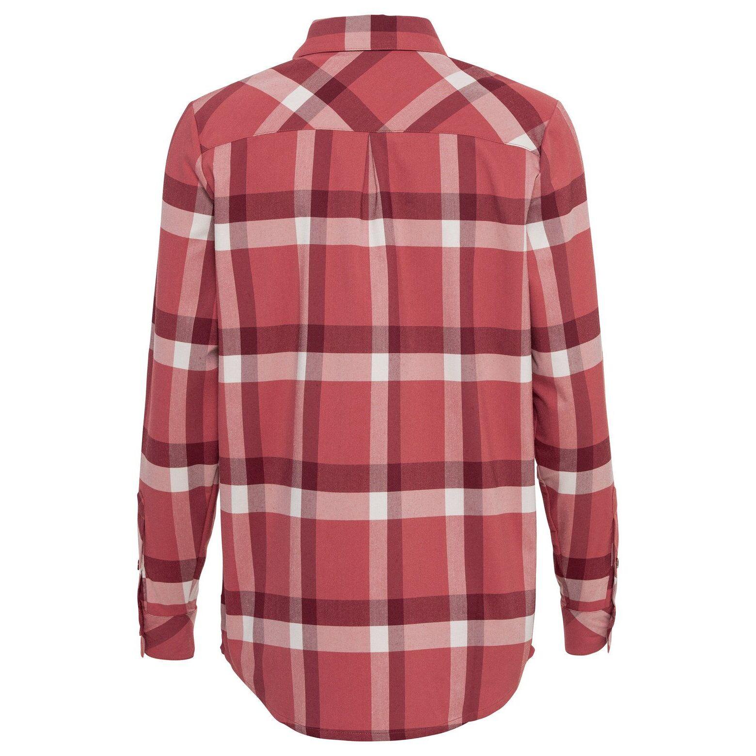 4062218681729 - VAUDE Damen-Flanellhemd Farsund III mit aufrollbaren Ärmeln brick Gr 36