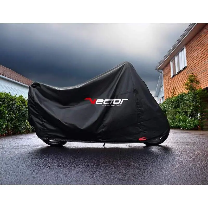 Schutzhülle Für Innen-/Außenbereich Für Motorrad Mit Hohem Windschild Vector Security H20