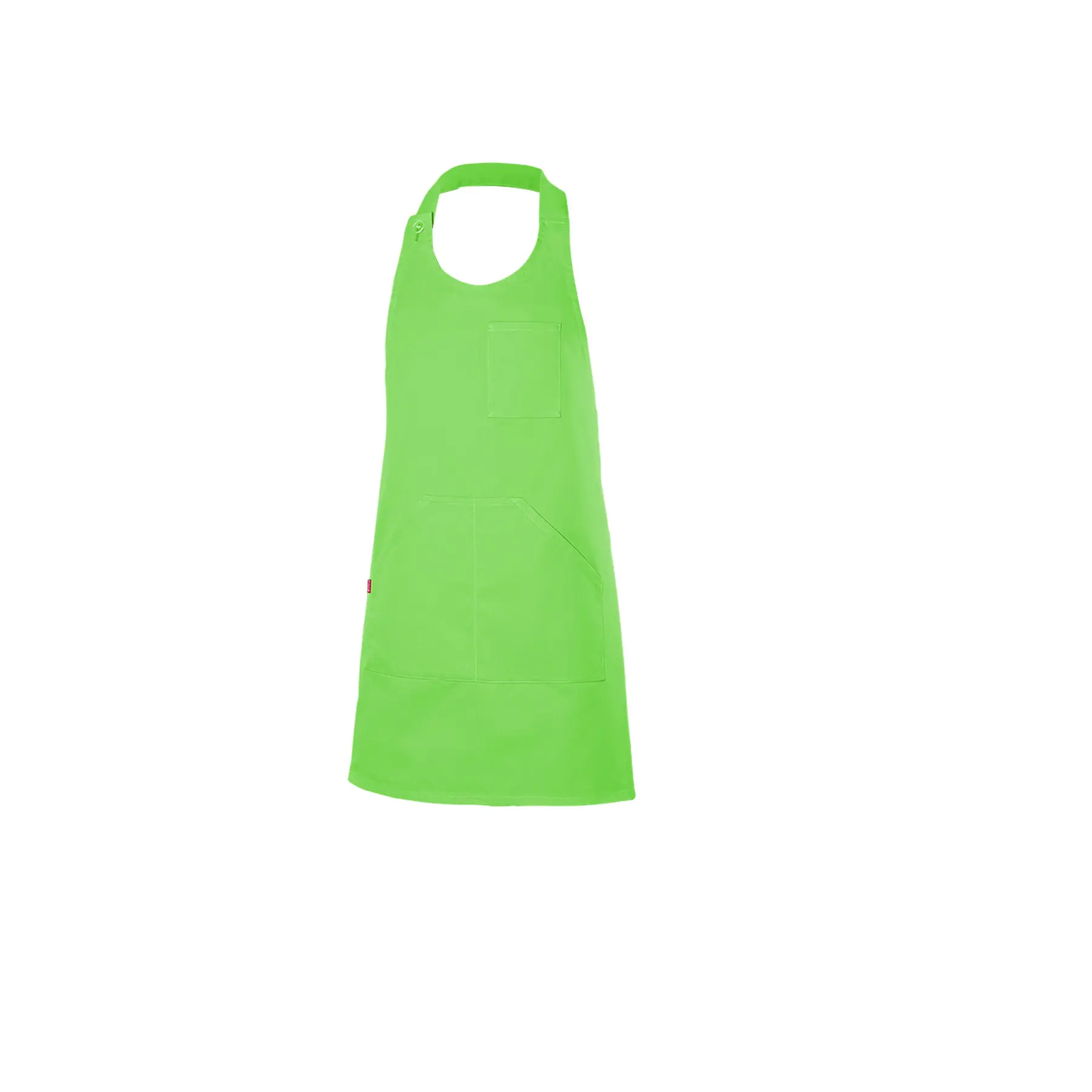 Velilla Unisex Vert Buttoned Bib Apron