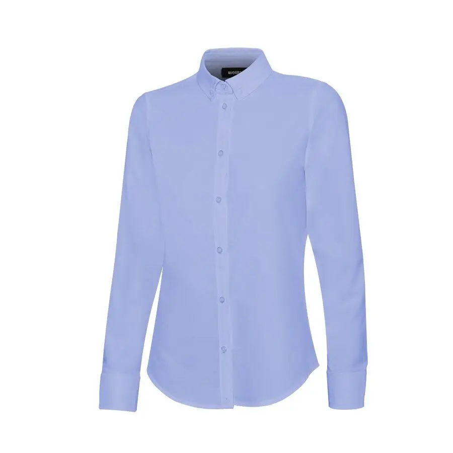Image of Stretch-Oxford-Bluse Damen Velilla