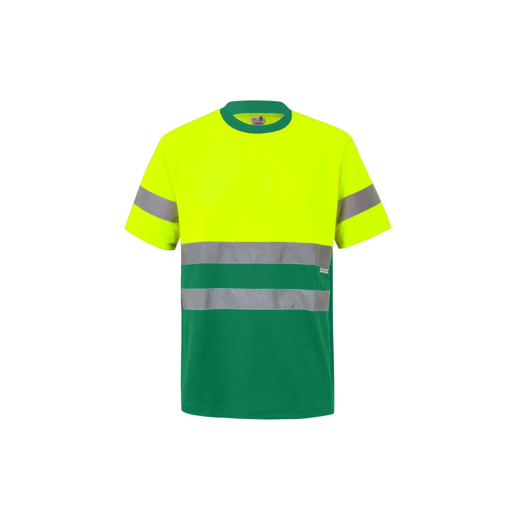 Zweifarbiges Hochsichtbares Funktions-T-Shirt Velilla