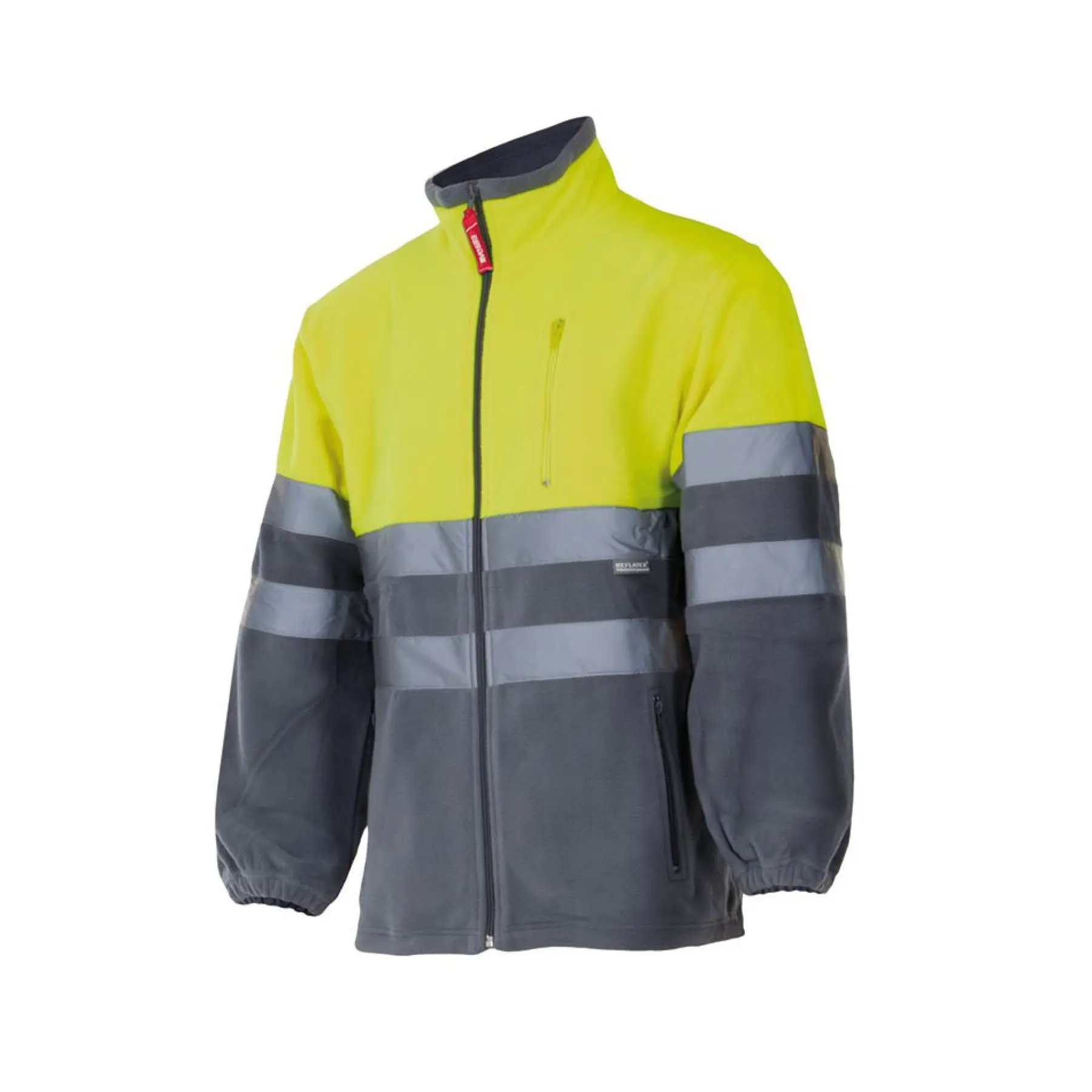 Bicolor Hochsichtbare Fleecejacke Velilla