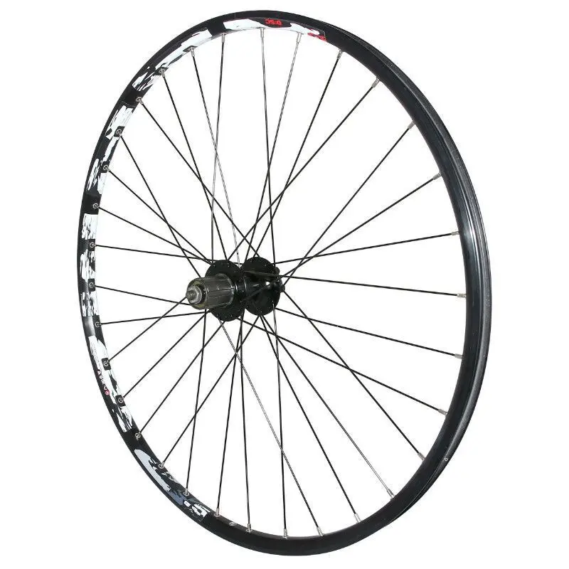Image of Hinterrad doppelwandig mit Öse Nabe 6-Loch Kassette 32 Speichen Felge Velox Karma Disc Type Shimano 11-10-9V. 32 21C