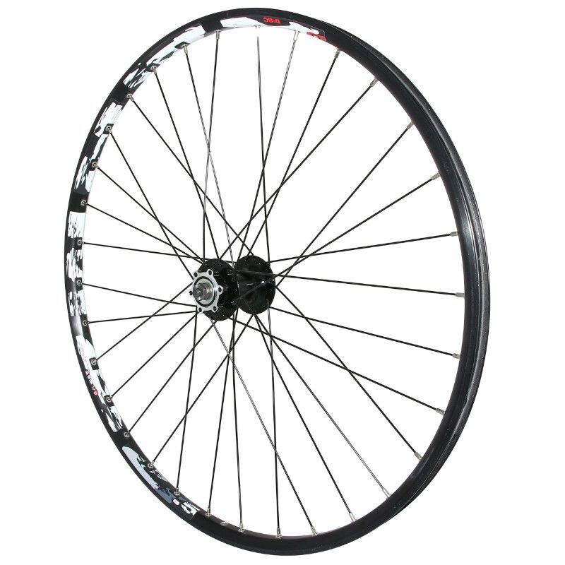Velo Store - UK Front wheel double wall with eyelet hub 6 holes 32 spokes rim Velox Karma Disc 32 21C 32 21C | Extra 10% off with Subscription, Postage £16.79 to UK Fedex.