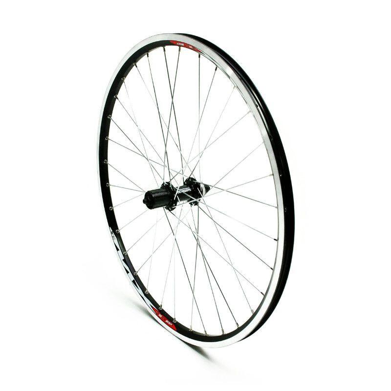 Velo Store - UK Rear wheel double wall eyelet hub cassette spoke lock rim Velox Combo V-Brake Shimano Acera Disc Centerlock 10-9V. (Utilisation V-Brake Ou Disc) 19C 32 | Extra 10% off with Subscription, Postage £16.79 to UK Fedex.