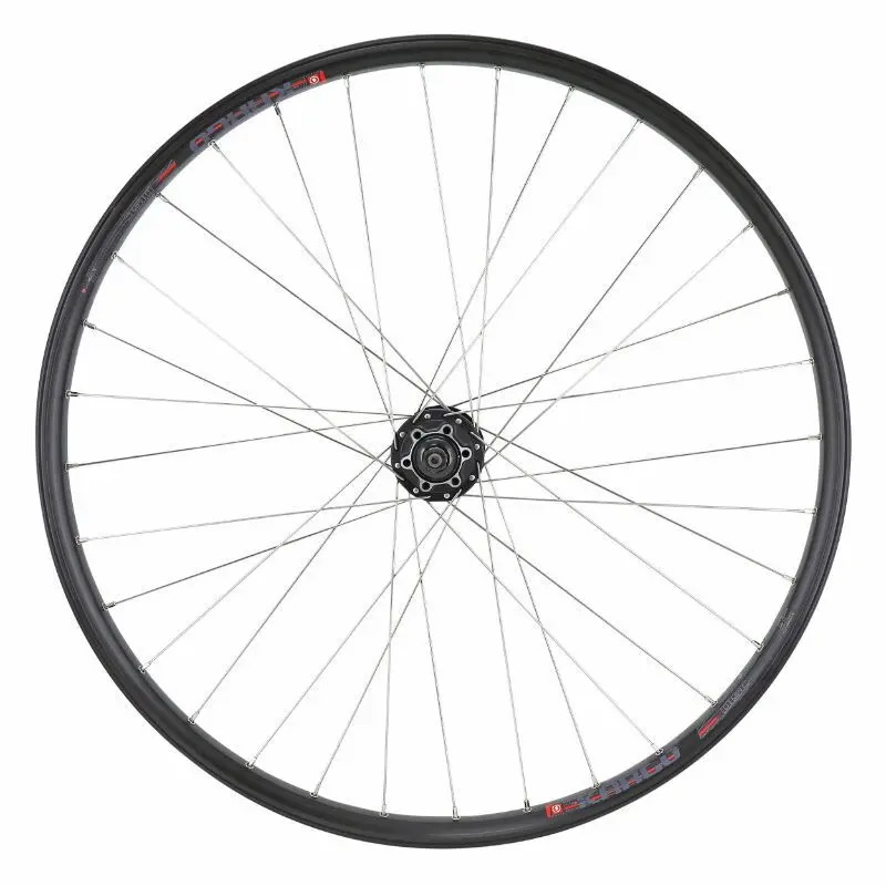 Velo Store - UK Rear wheel-bike double wall with eyelets 6 hole cassette hub (reinforced) stainless steel rim spokes Velox Kargo Disc V-Brakee Shimano M475 Disc 11-10-9V. (Renforce) 25C 32 | Extra 10% off with Subscription, Postage £16.79 to UK Fedex.
