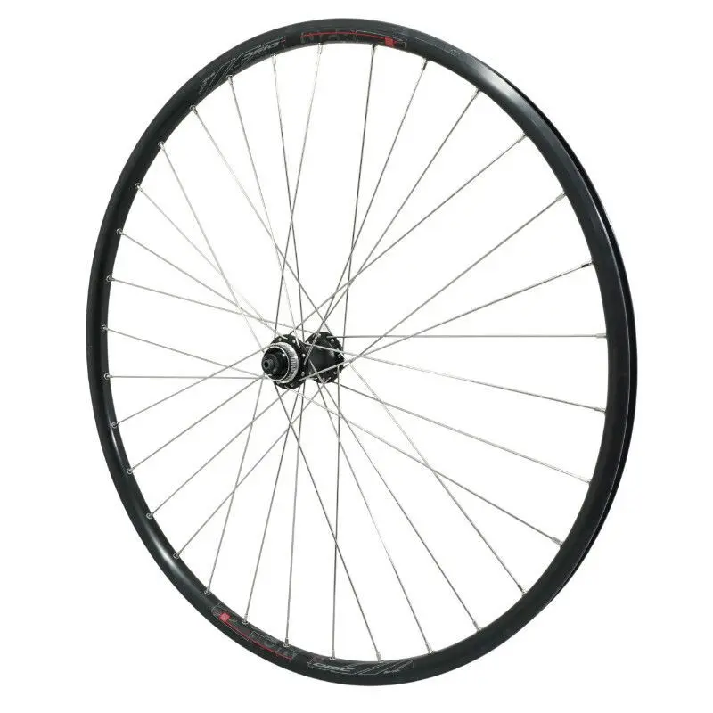 Image of Vorderrad Alu Nabe Kassette Speiche Edelstahl Felgenschloss Doppelwandige Speichen mit Öse Velox M820 Disc Shimano Acera M3050 Centerlock Type Shimano 11-10-9V. 19C 32