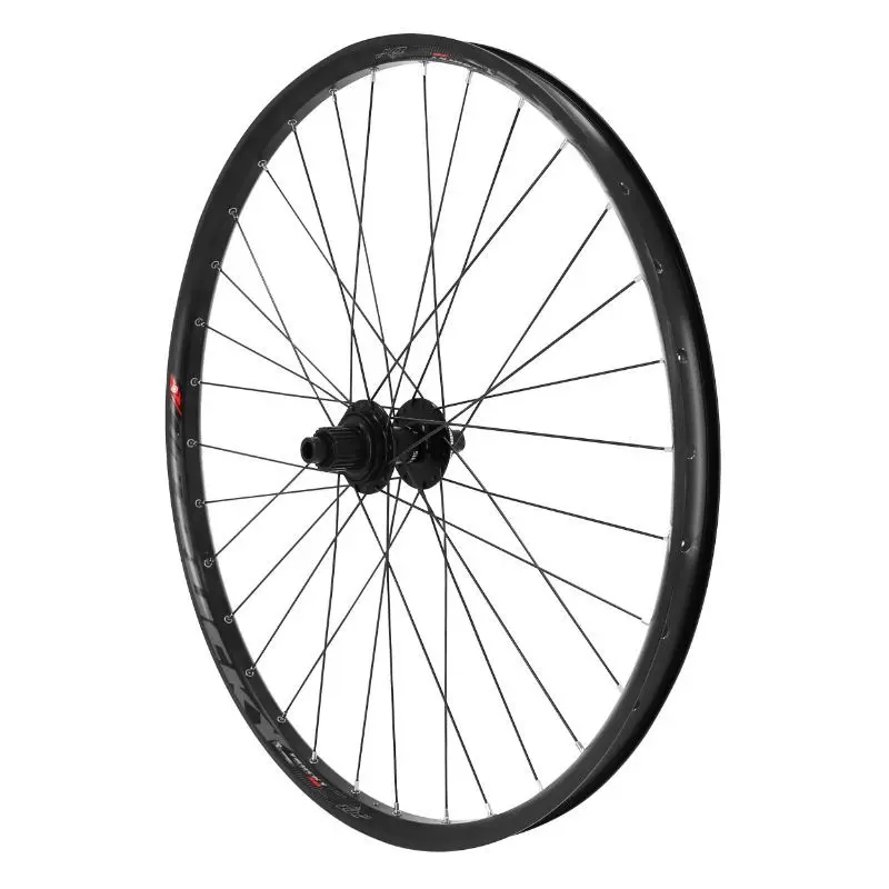 Image of MTB-Rad Disc Hinterradnabe (tubeless und tubetype) für Steckachse 12-142 Velox Trucky 35 Centerlock Mt510 12V. Microspline