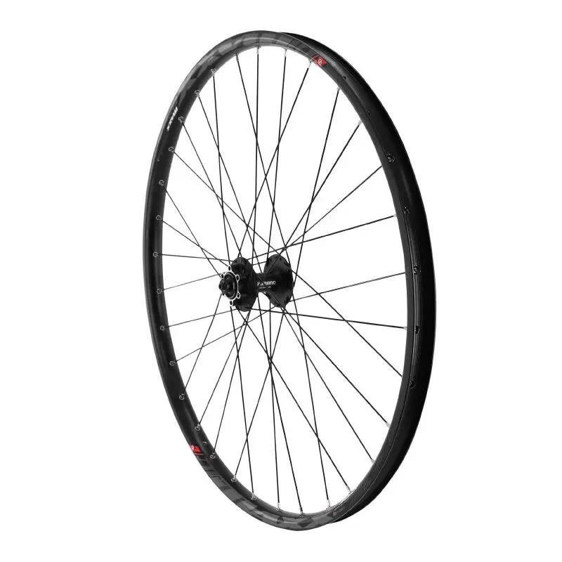 Velo Store - UK Front wheel hub 6 holes compatible 32 spokes rim Velox Maxx 25 Disc Tubeless Ready Shimano M475 Disc - All Terrain - 25C 32 | Extra 10% off with Subscription, Postage £16.79 to UK Fedex.