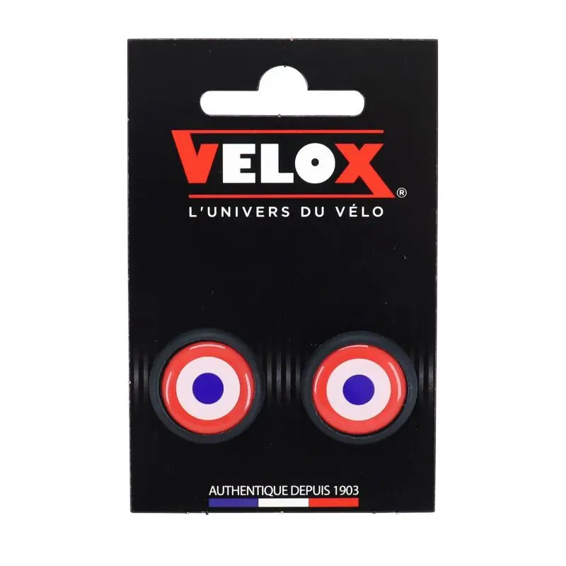 Lot de 2 bouchons de cintre vélo route Velox Doming Bretagne - Cintres
