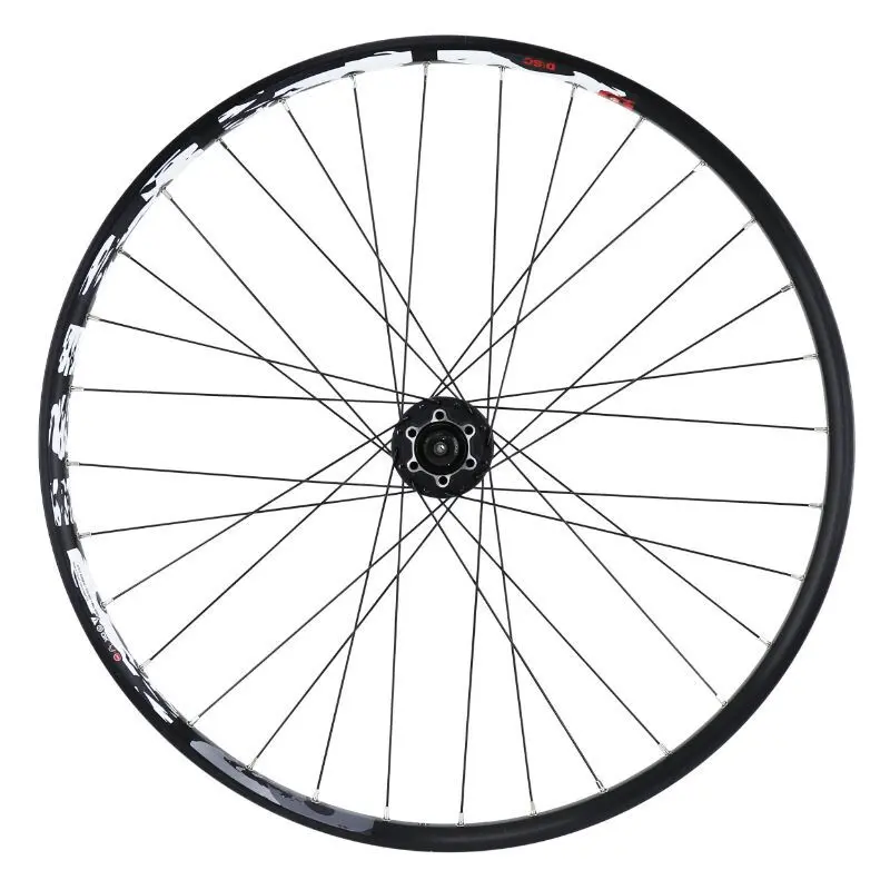 Velo Store - UK Front wheel double wall eyelet hub shimano 6 holes spokes rim Velox Karma Disc Shimano M475 32 21C | Extra 10% off with Subscription, Postage £16.79 to UK Fedex.