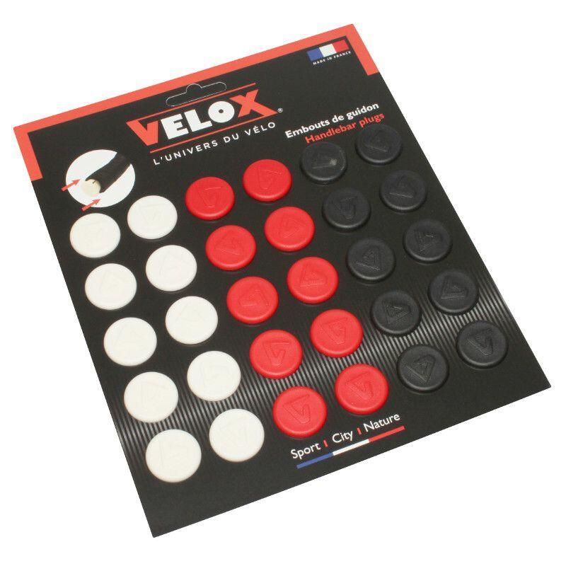 Velo Store - UK Set of 30 road bike handlebar caps Velox | Extra 10% off with Subscription, Postage £16.79 to UK Fedex.