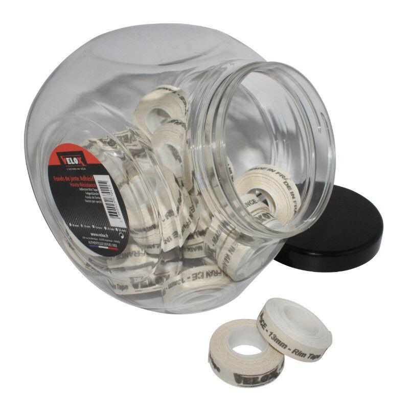 Velo Store - UK Jar of 30 rolls of adhesive rim tape Velox 13 mm | Extra 10% off with Subscription, Postage £16.79 to UK Fedex.