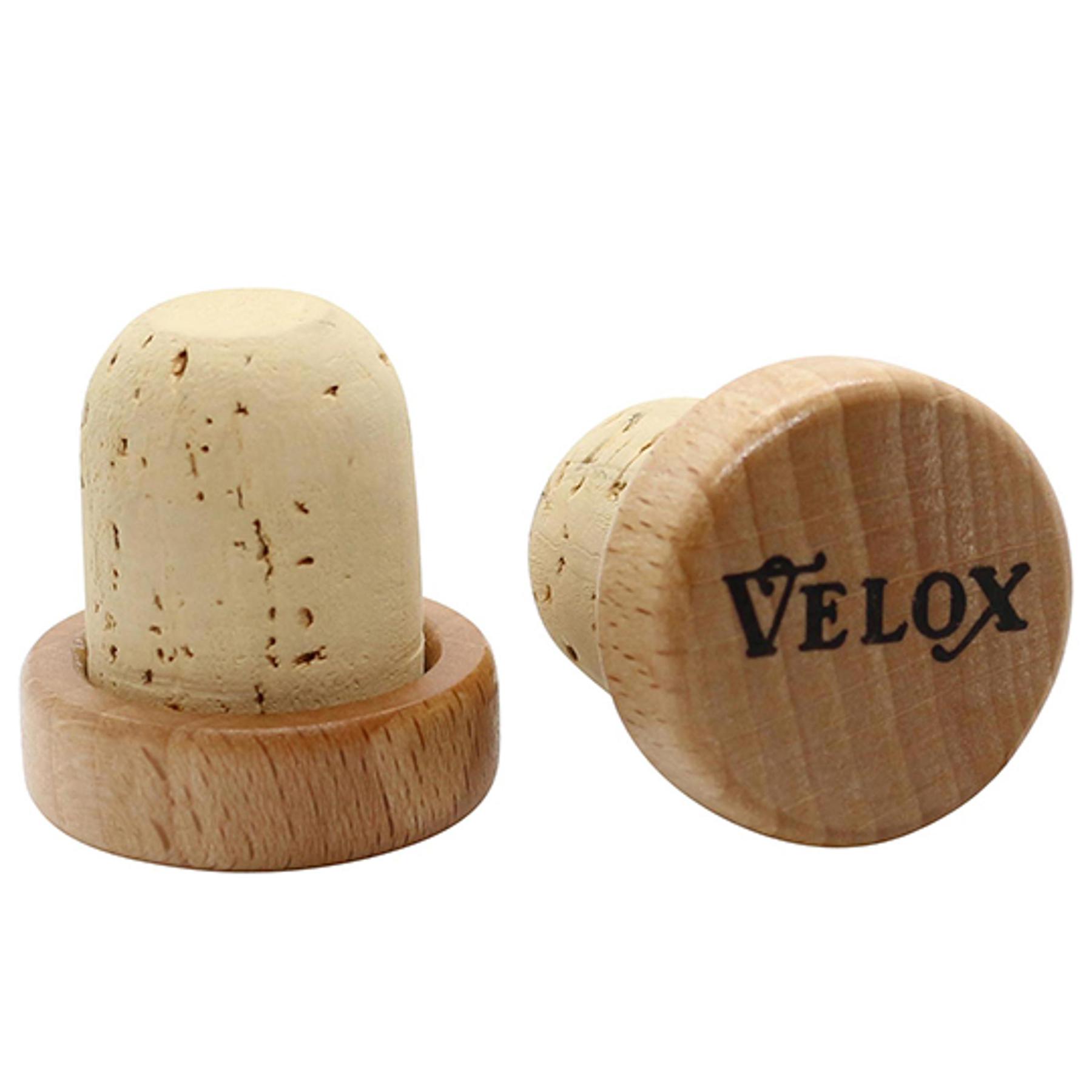 Velo Store - UK Vintage wooden/cork varnished screw cap Velox | Extra 10% off with Subscription, Postage £16.79 to UK Fedex.