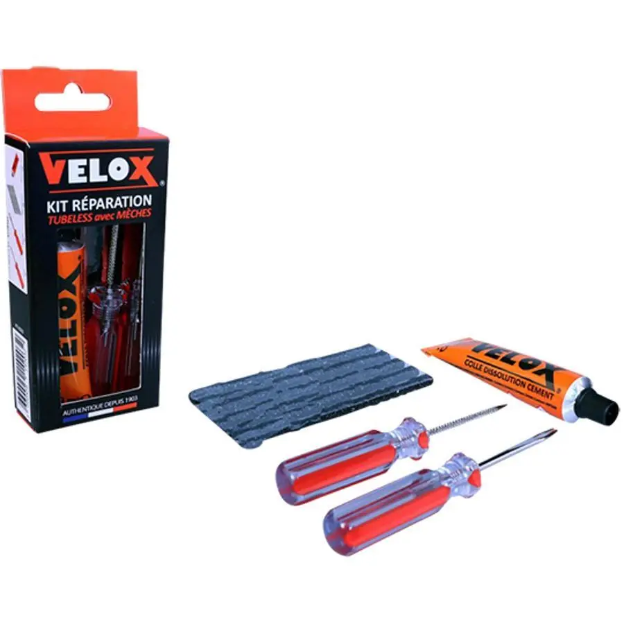 Velo Store - UK Tubeless bike repair kit with drill bits Velox | Extra 10% off with Subscription, Postage £16.79 to UK Fedex.