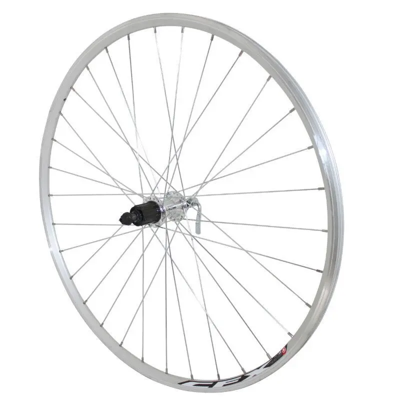 Ruota posteriore in alluminio cassetta mozzo raggi cerchio Velox 700 Elan Cfx Type Shimano 32 Galva 13C