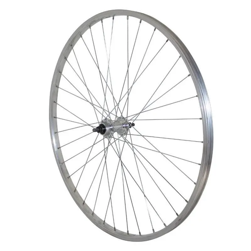 Velo Store - UK Aluminum rear wheel, solid axle hub, freewheel Velox 1V | Extra 10% off with Subscription, Postage £16.79 to UK Fedex.