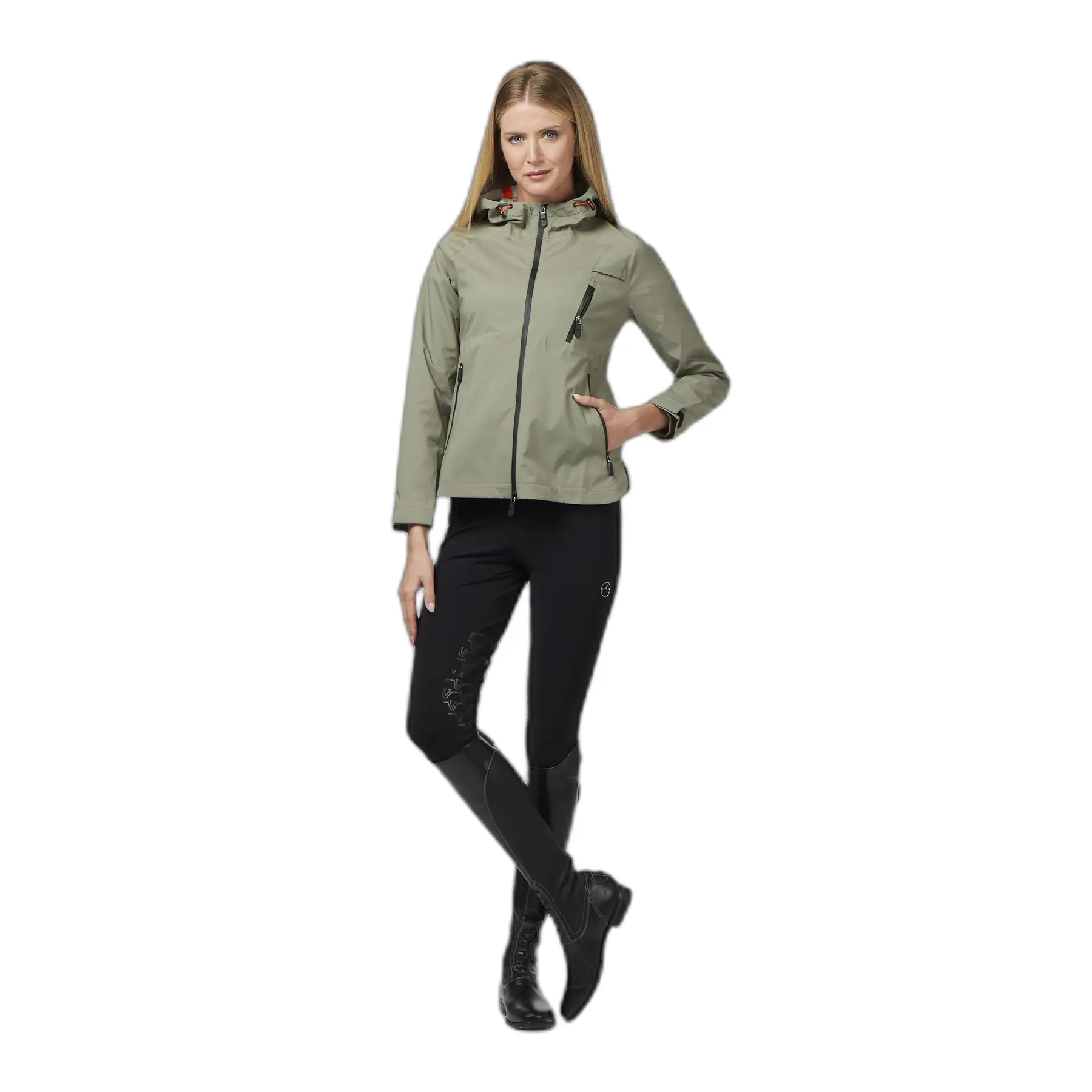 Veste équitation full zip femme Vestrum Leuca