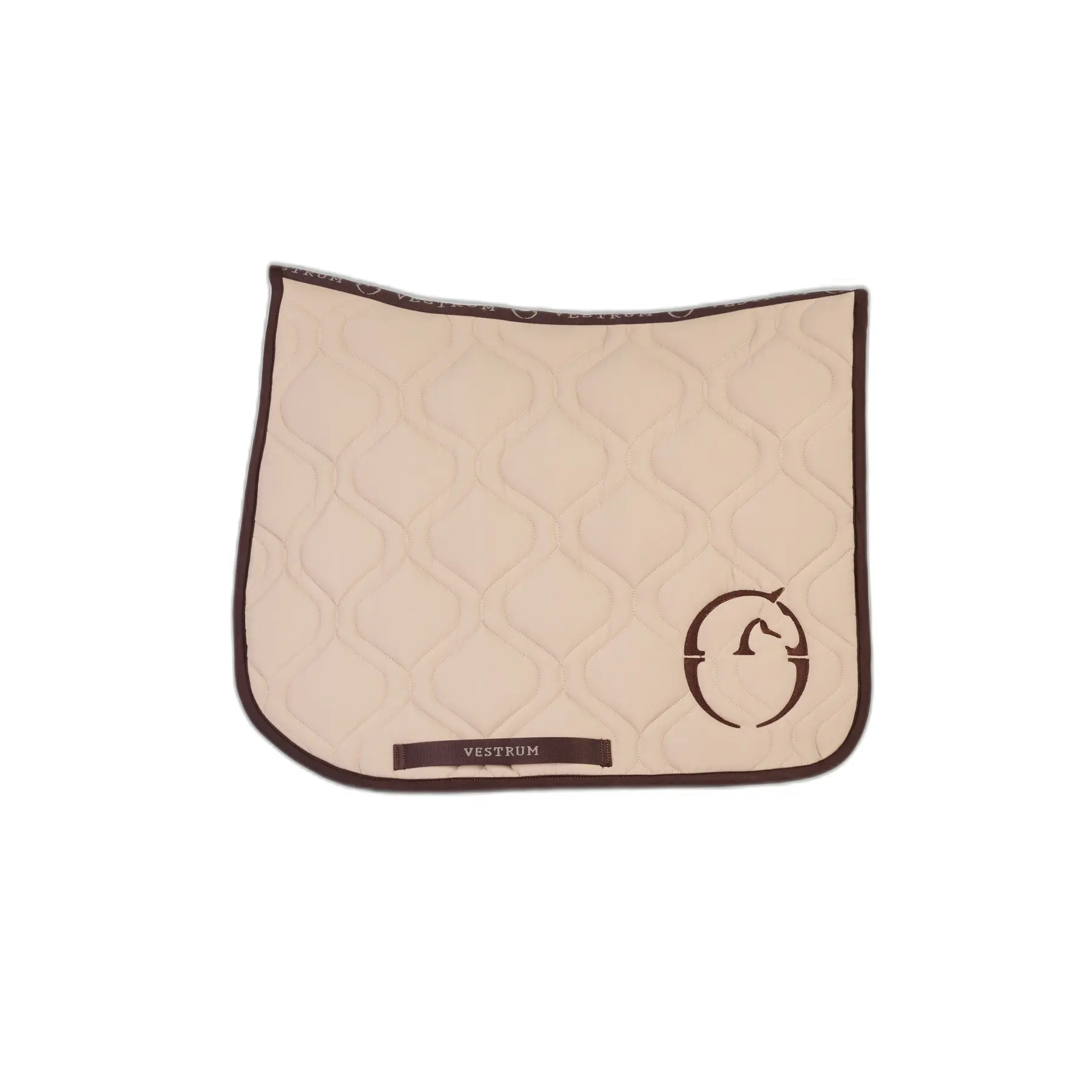 Vestrum Beige Dressage Saddle Pad Perugia