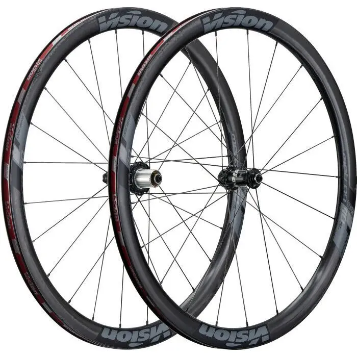 Scheibenräder mit Reifen Vision Metron 40 sl center locks tl sh11