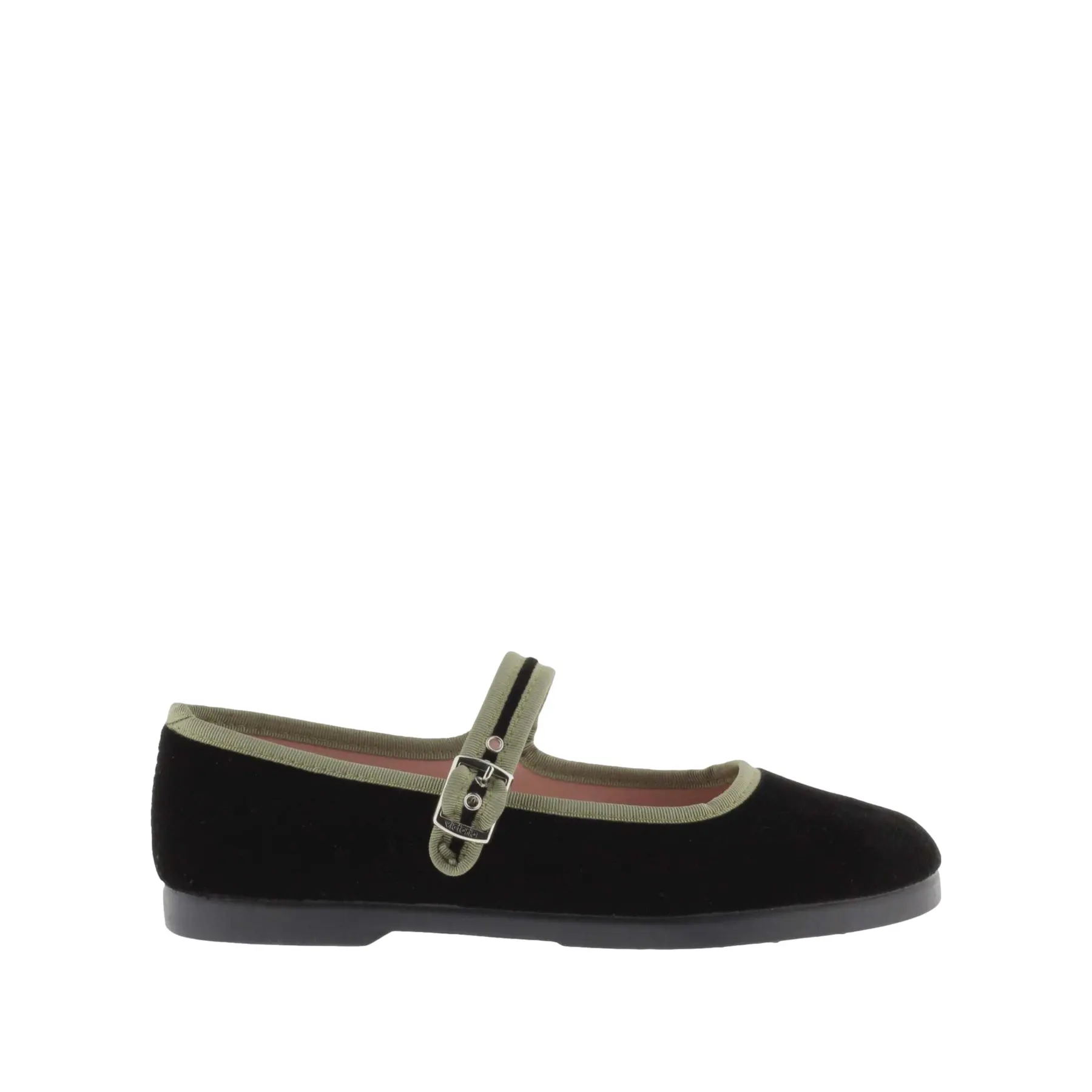 Victoria Noir Ballet Flats Woman Gong-Fu