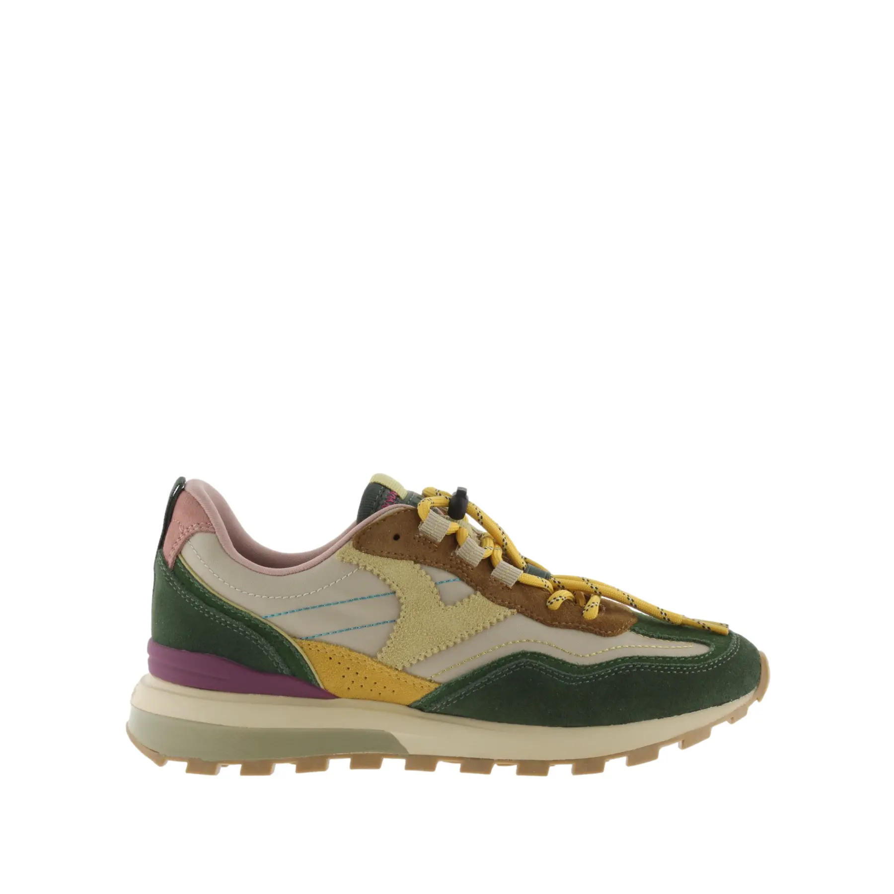 Nylon- und Wildleder-Sneaker Victoria Luna