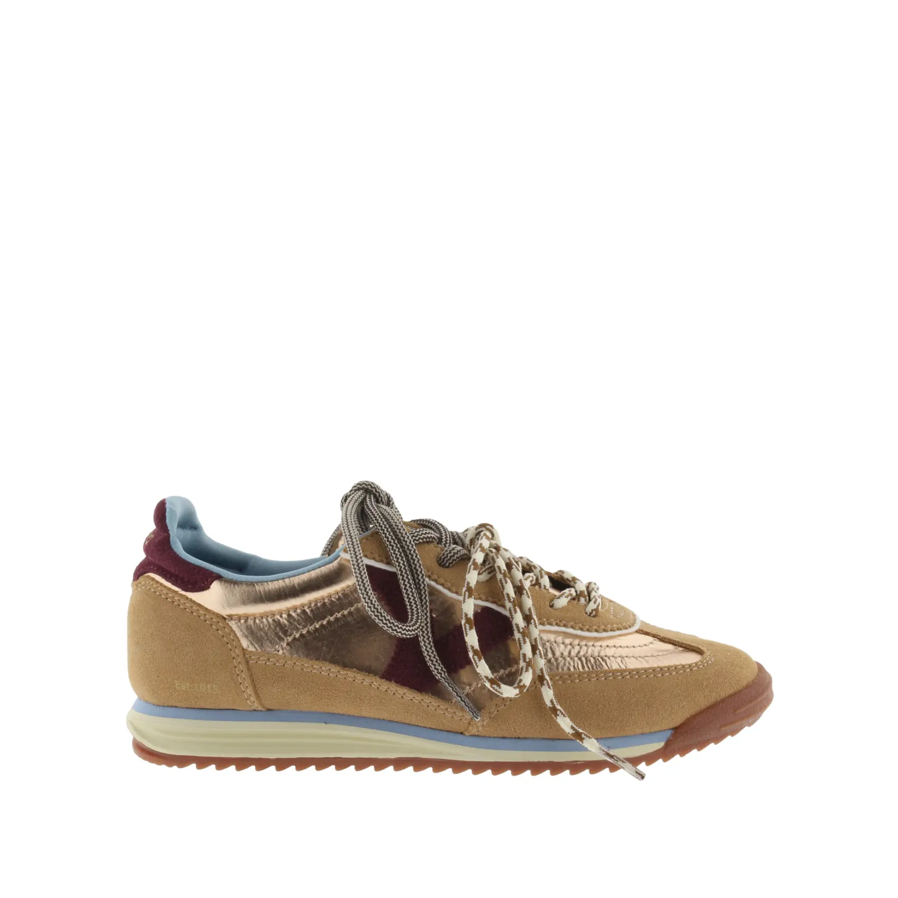 Victoria Unisex Marron Trainers Saturno Metal