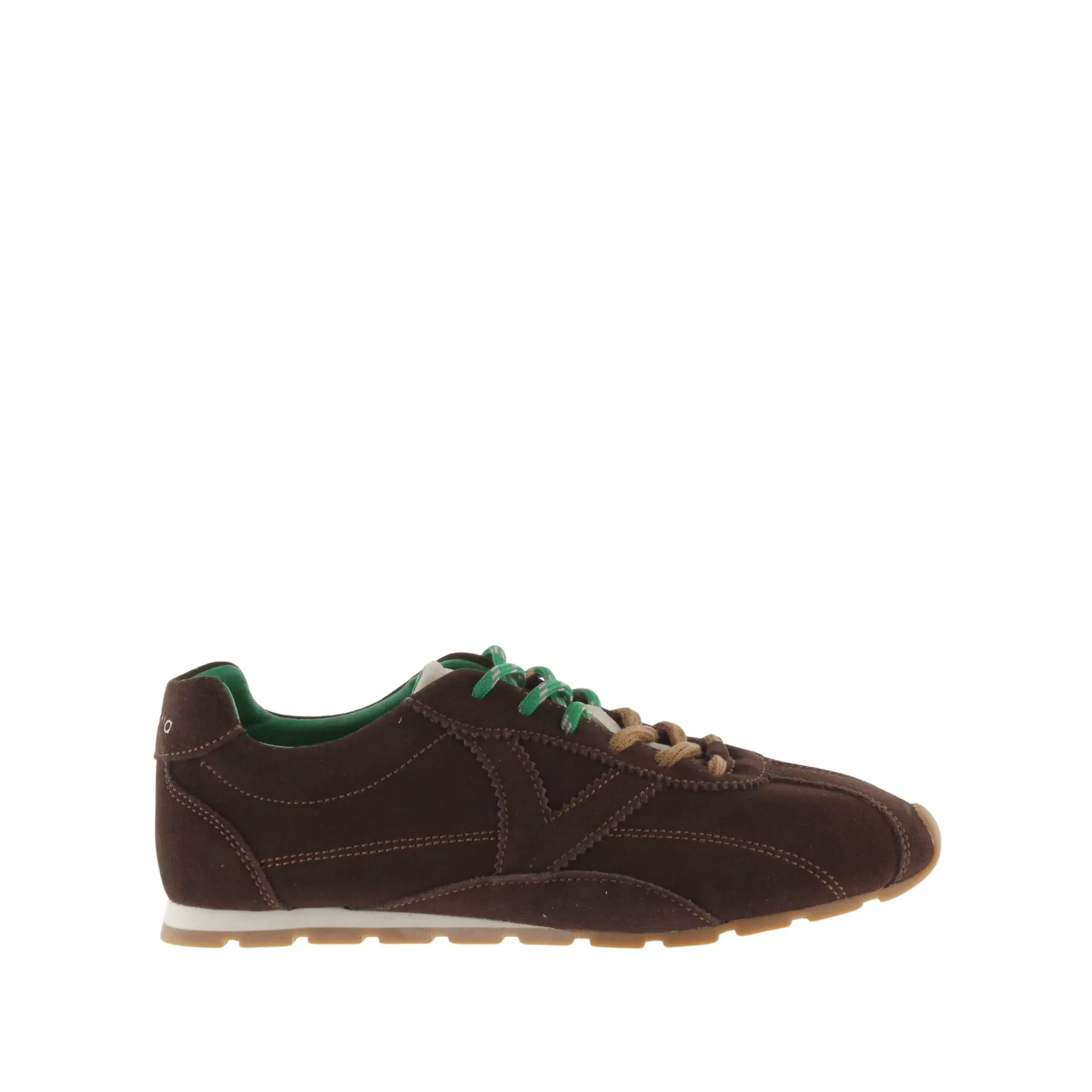 Victoria Marron Trainers Aster Serraje