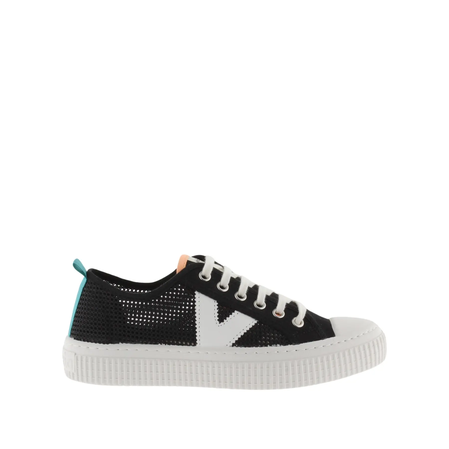 Sneakers aus Canvas und Mesh, Damen Victoria 1915 Re-Edition