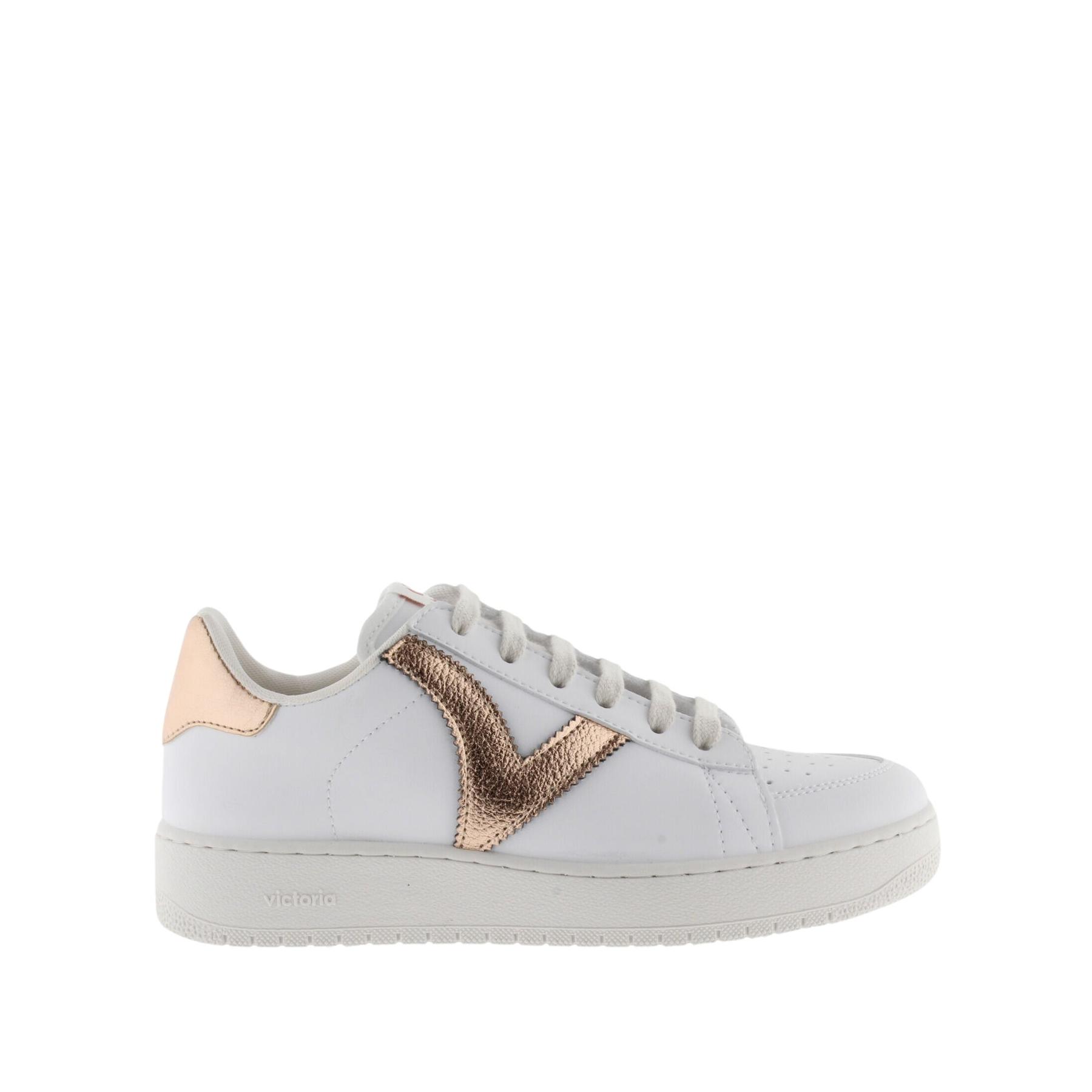 8433101715566 - Damenturnschuhe madrid basket efecto piel & metal