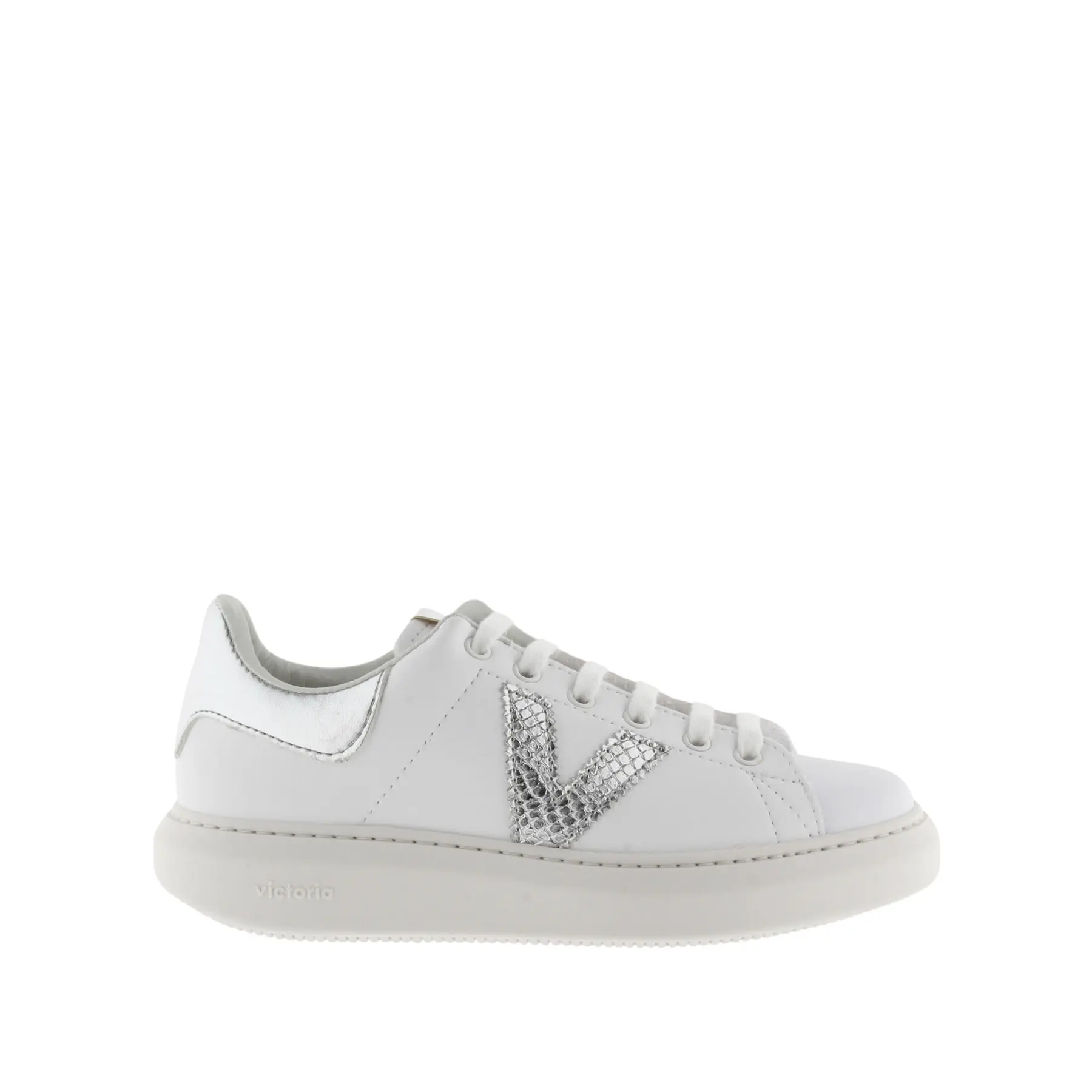 8433101092407 - Sneakers mit Leder- und Metalleffekt für Frauen Milan