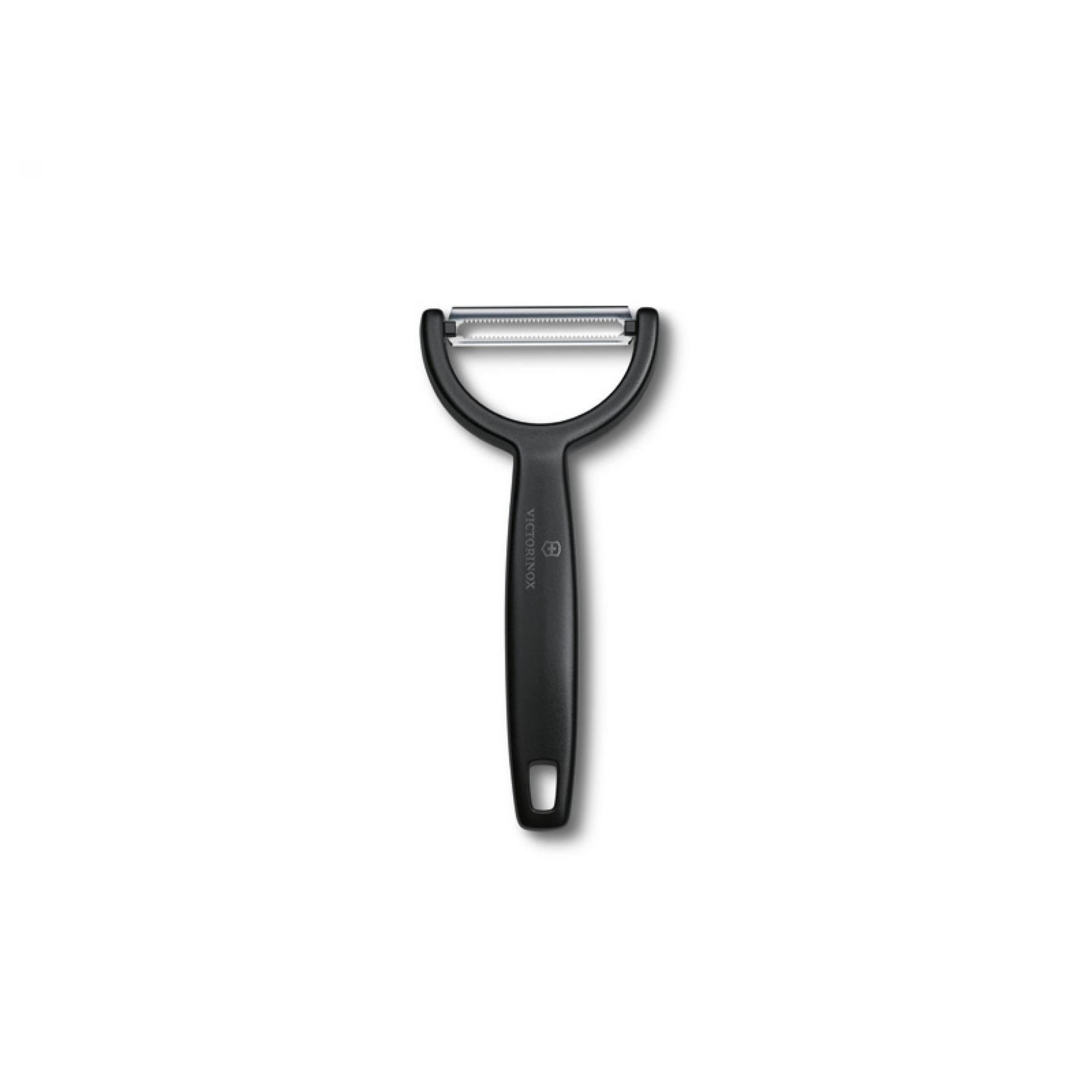 7613329185650 - VICTORINOX Sparschäler YPSO schwarz silber