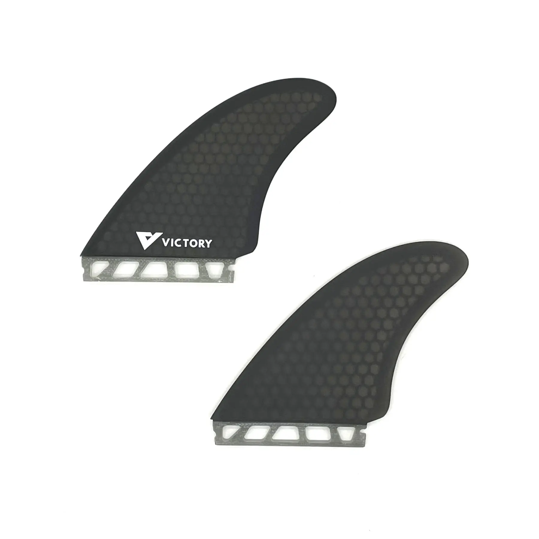 Surfbrett-Finne Victory Twin Fin Medium (x2)
