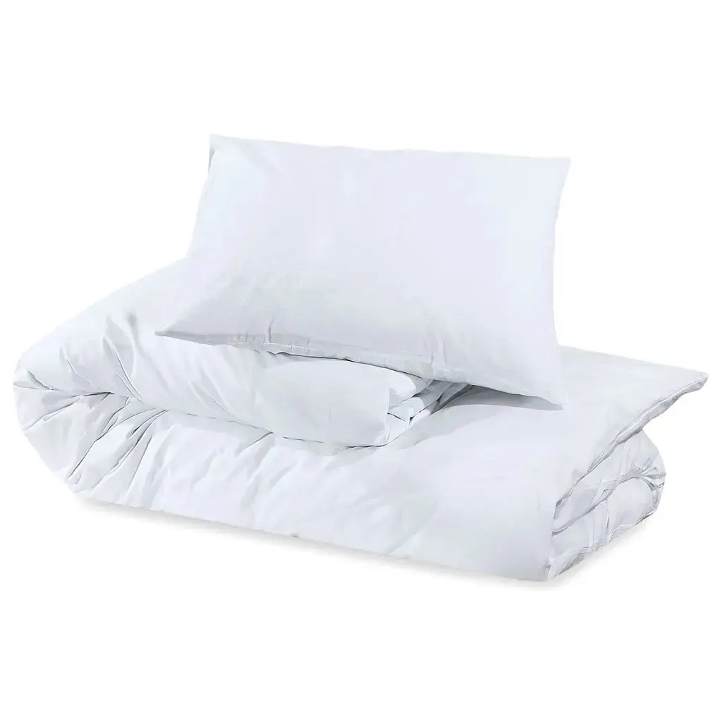 Ensemble de housse de couette microfibre vidaXL