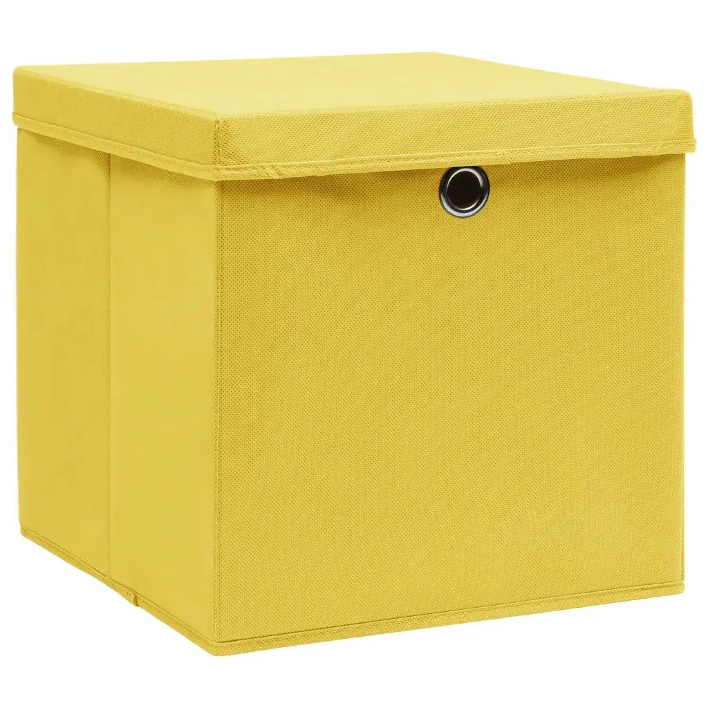 Boîte de rangement avec couvercles vidaXL (x10)
