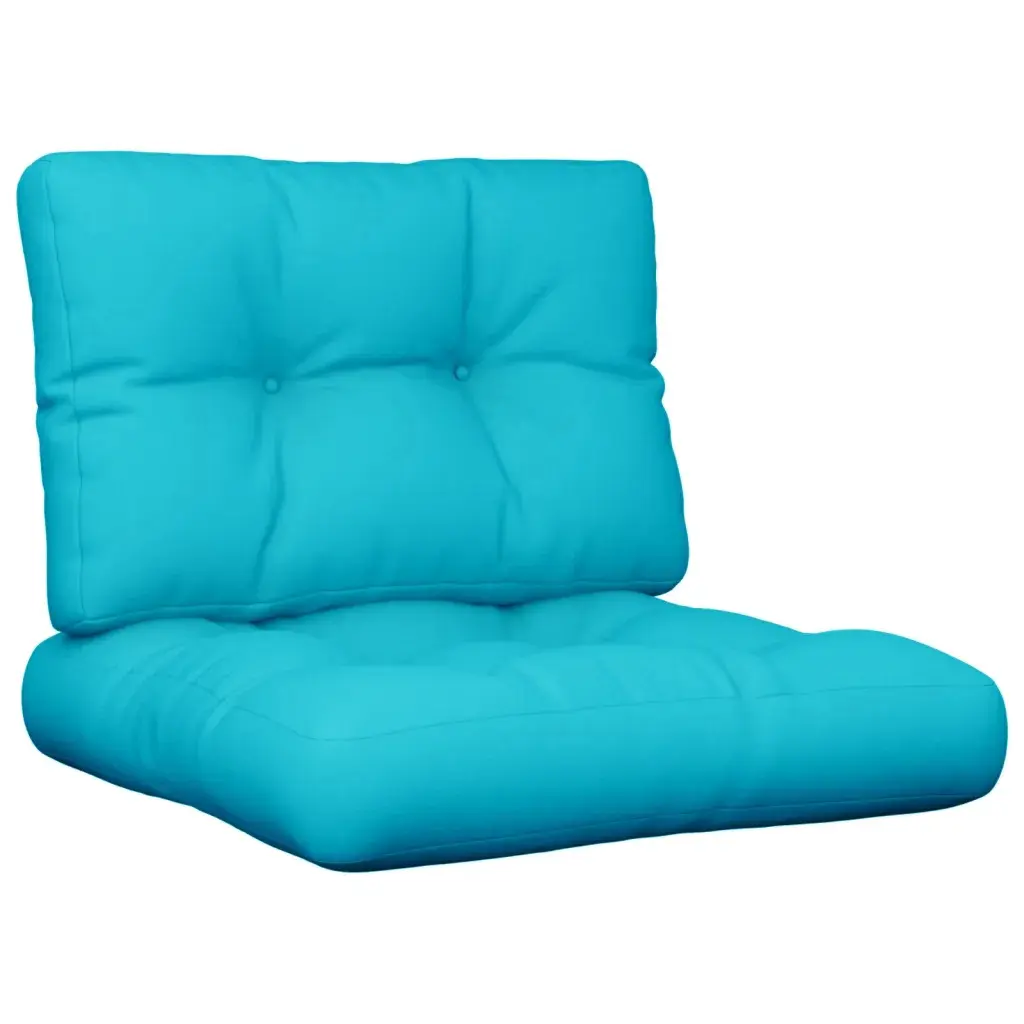 Comparer les prix de Coussin de palette tissu vidaXL (x2)