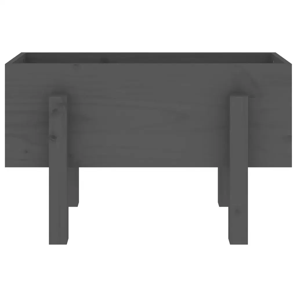 Comparer les prix de Jardinière bois de pin massif vidaXL